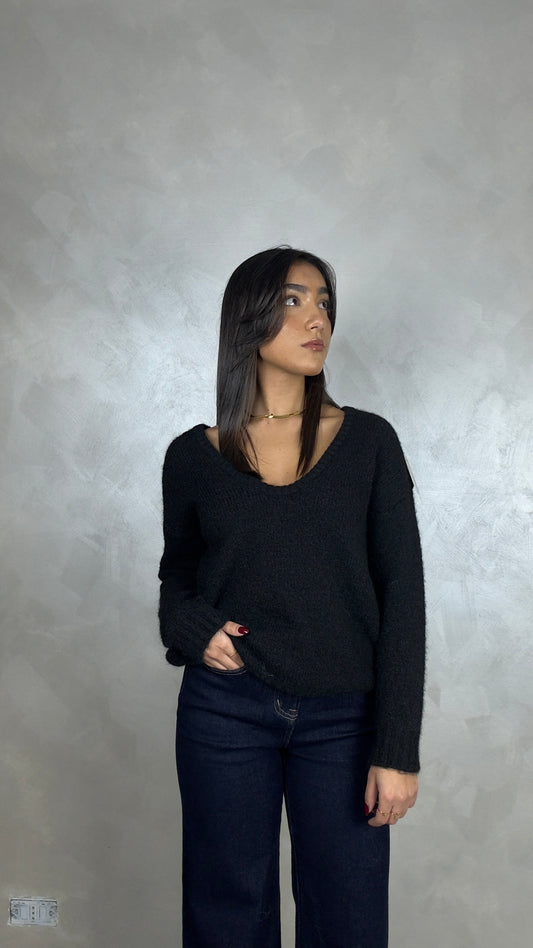 Maglione Scollo V
