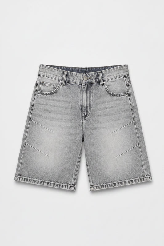 Jeans Corto Grigio