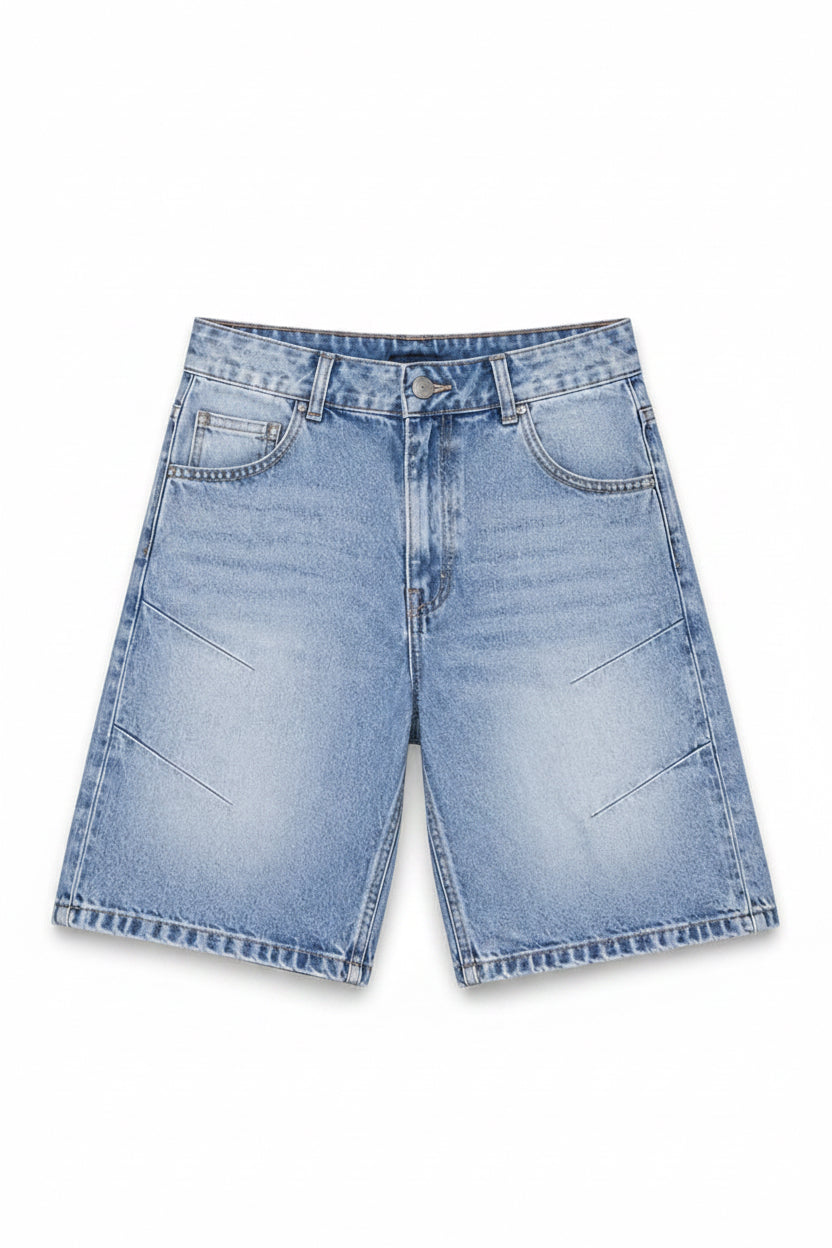 Jeans Corto Blu