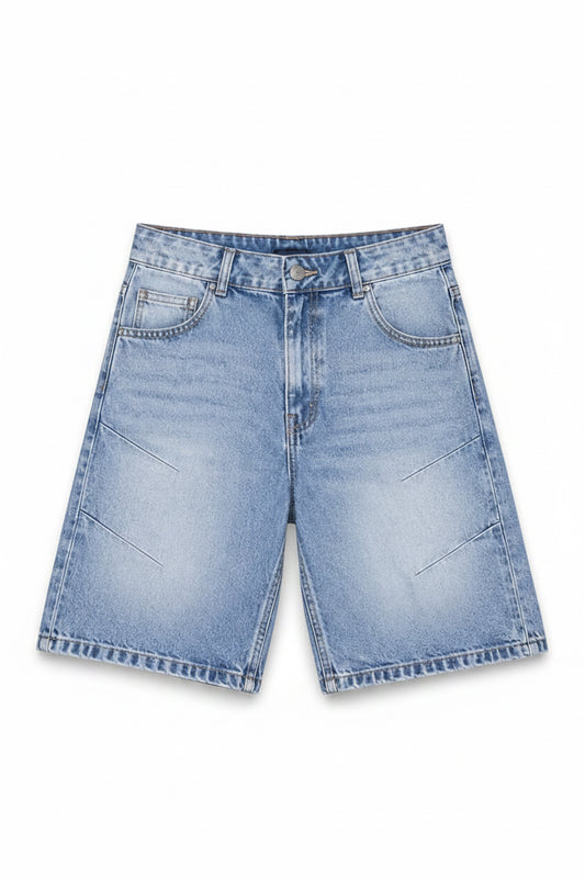 Jeans Corto Blu